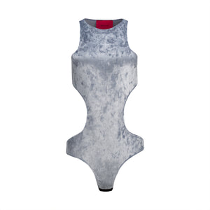 Blue Velvet Bodysuit