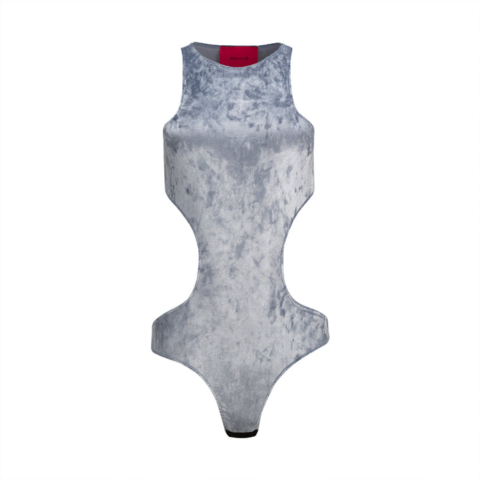Blue Velvet Bodysuit