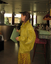 Load image into Gallery viewer, Yellow Velvet Jacket