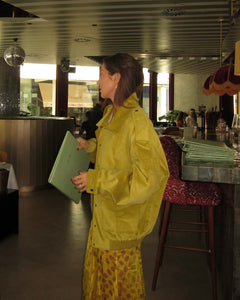 Yellow Velvet Jacket