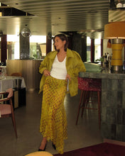 Load image into Gallery viewer, Yellow Velvet Jacket
