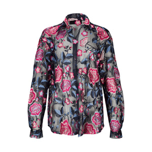Floral Embroidered Shirt