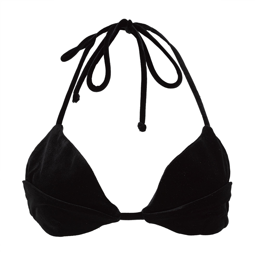 Black Velvet Top