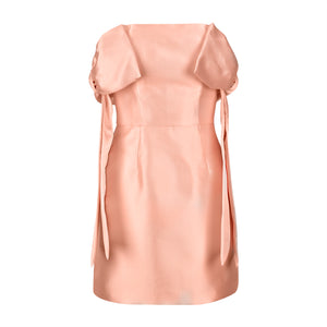 Pink Bow Mini Dress