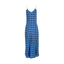 Load image into Gallery viewer, Blue Polka Dot Dress