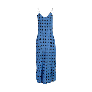 Blue Polka Dot Dress
