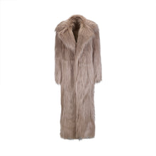 Load image into Gallery viewer, Long Fur Coat