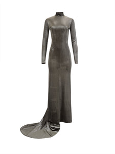 Green Velvet Gown