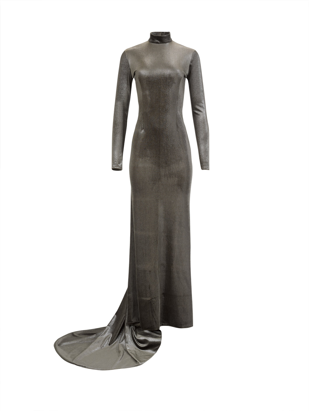 Green Velvet Gown