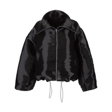 Load image into Gallery viewer, Black Organza Jacket