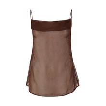 Load image into Gallery viewer, Brown Muslin Top