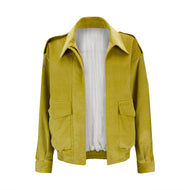 Yellow Velvet Jacket
