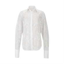 Load image into Gallery viewer, White Crochet Shirt