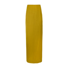 Load image into Gallery viewer, Mustard Yellow Midi Skirt