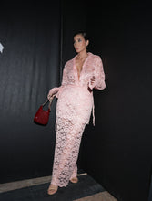 Load image into Gallery viewer, Pink Lace Layered Skirt