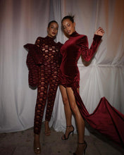 Load image into Gallery viewer, Velvet Mini Dress