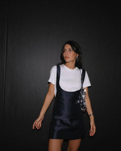 Navy Blue Mini Dress