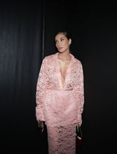 Load image into Gallery viewer, Pink Lace Shirt