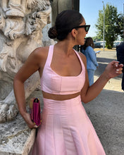 Load image into Gallery viewer, Pink Cropped Top