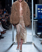 Load image into Gallery viewer, Beige Organza Midi Skirt