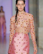Load image into Gallery viewer, Pink And Orange Flowers Top