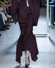 Load image into Gallery viewer, Brown Mauve Panelled Skirt