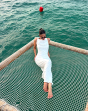 Load image into Gallery viewer, White Open Back Maxi Dress