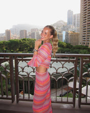 Load image into Gallery viewer, Zig Zag Pattern Tricot Top