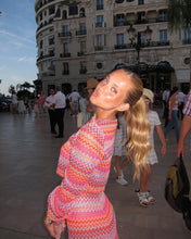 Load image into Gallery viewer, Zig Zag Pattern Tricot Top