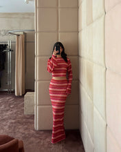 Load image into Gallery viewer, Pink Multicolor Tricot Top