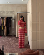 Load image into Gallery viewer, Pink Multicolor Tricot Top