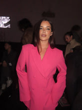 Load image into Gallery viewer, Pink Pinstripe Blazer