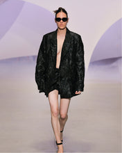 Load image into Gallery viewer, Black Jacquard Blazer