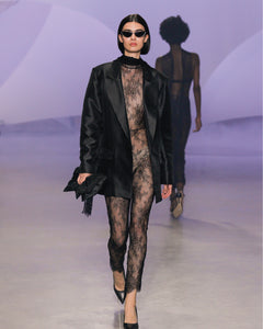 Black Lace Jumpsuit