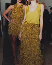 Load image into Gallery viewer, Yellow Semi-Sheer Top