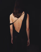 Load image into Gallery viewer, Black Sheer Maxi Gown