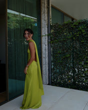 Load image into Gallery viewer, Lime Green Maxi Dress