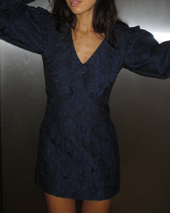Floral Brocade Dress