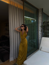 Load image into Gallery viewer, Mustard Yellow Midi Skirt