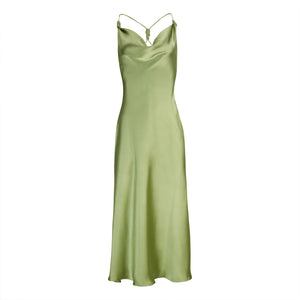 Long Green Dress