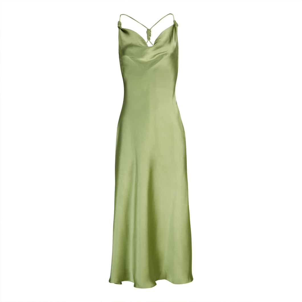 Long Green Dress