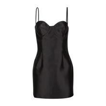 Load image into Gallery viewer, Black Mini Dress