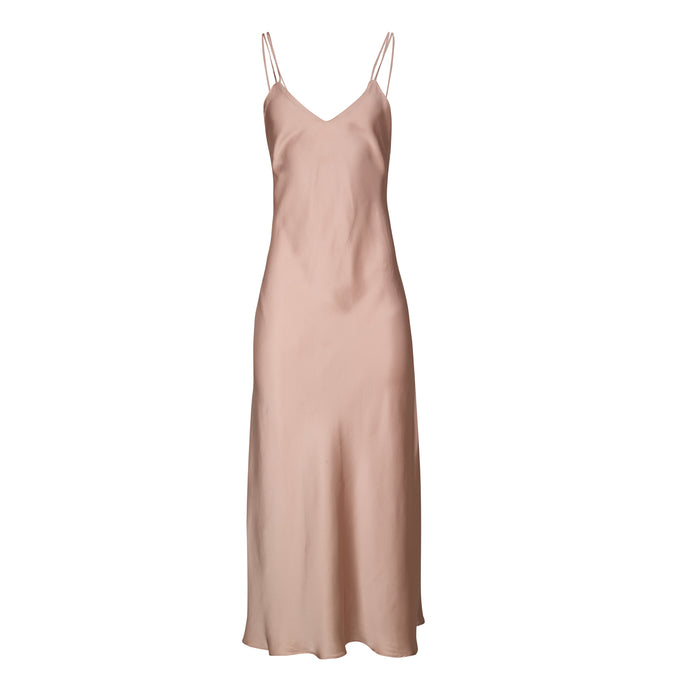 Beige Midi Dress