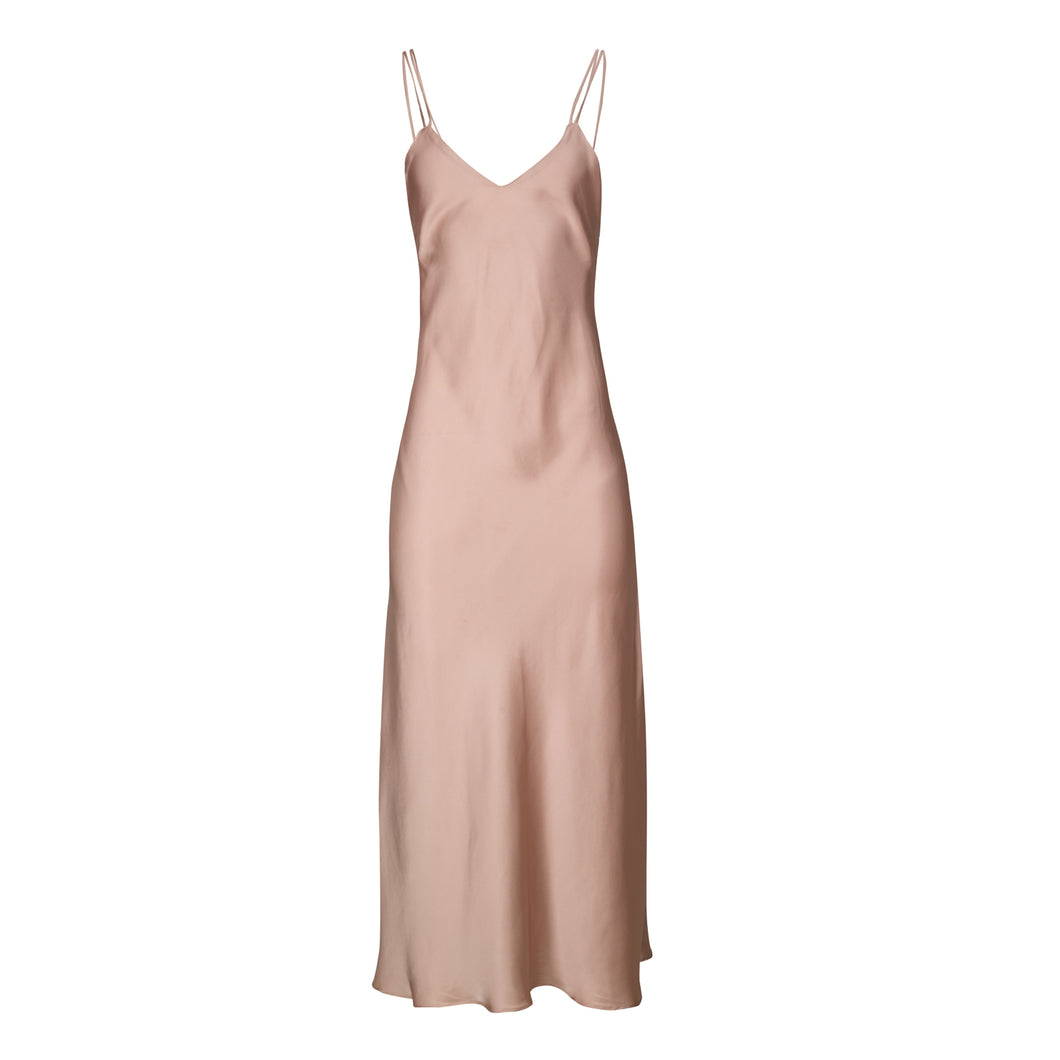 Beige Midi Dress