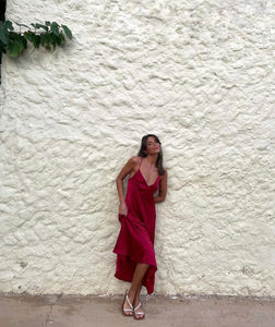 Satin Dress