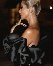 Load image into Gallery viewer, Black Ruffled Set