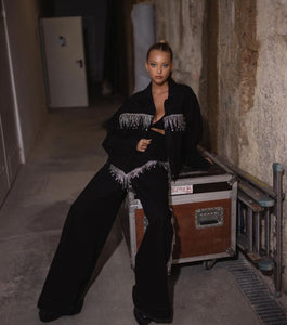 Black Wide Leg Pants