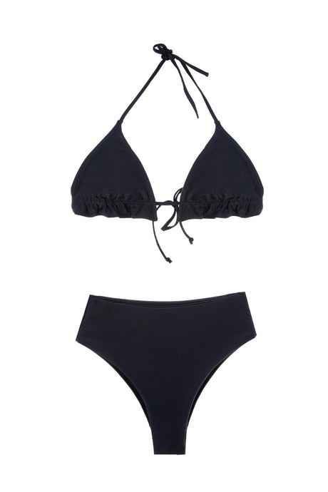 Black Triangle Bikini Set