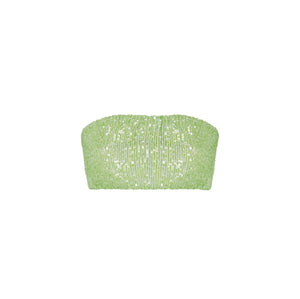 Green Sequins Top