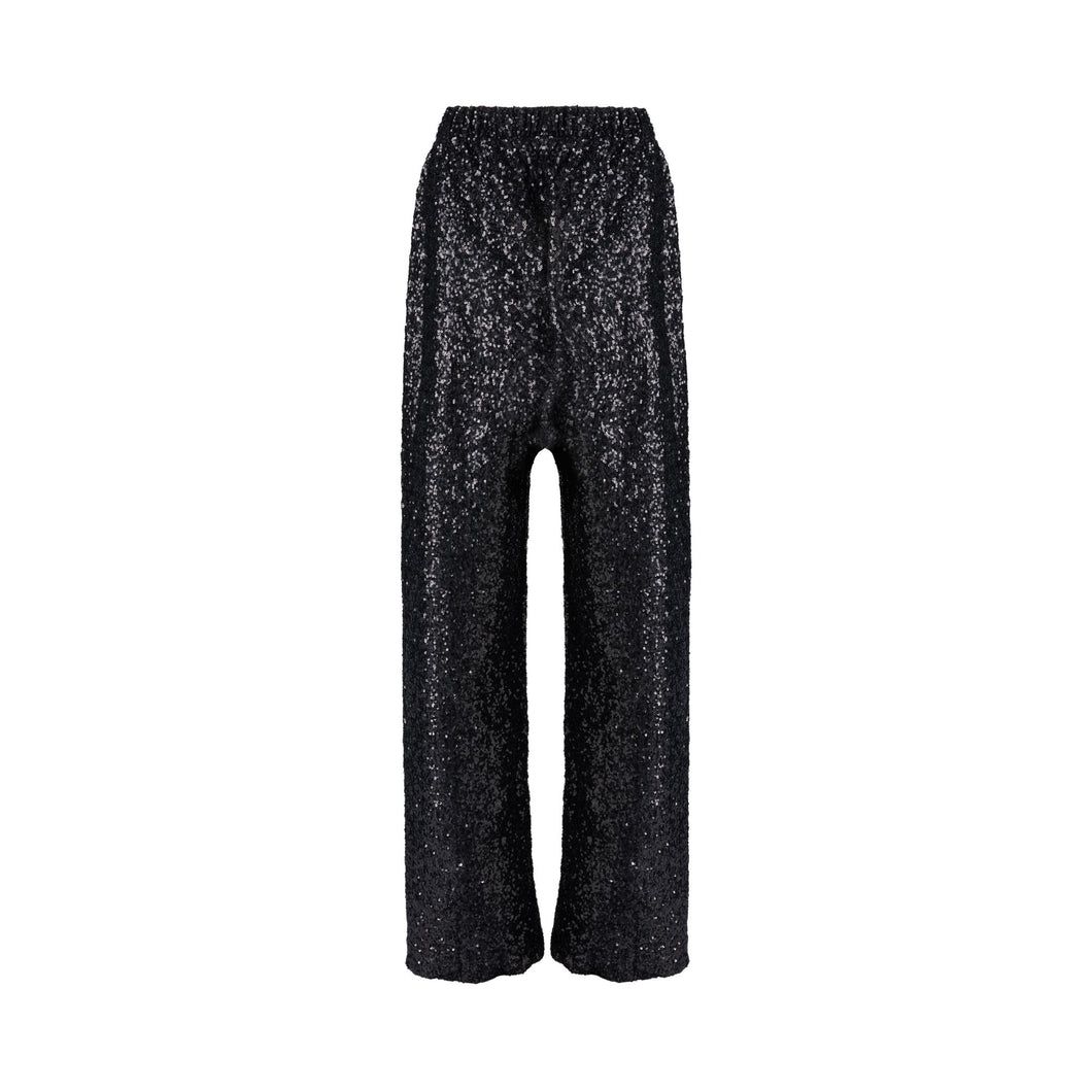 Black Sequins Pants